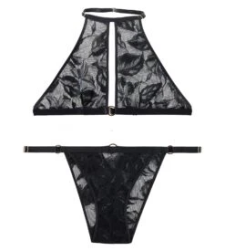 Aubade Boîte à Désir Ensemble Twist & Love NOIR