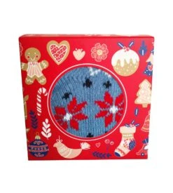 Boite Cadeau Chaussettes Christmas 4529 Dusty Blue 6 Boite Cadeau Chaussettes Christmas 4529 Dusty Blue -Calida Soldes boite cadeau chaussettes christmas 4529 dusty blue 2