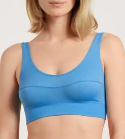 Calida Brassière Bustier Elastic Azurit Blue -Calida Soldes brassiere bustier elastic azurit blue 2