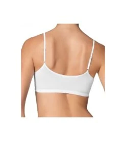 Calida Brassière Bustier Sensitive BLANC -Calida Soldes brassiere bustier sensitive blanc 2