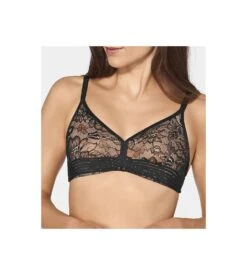 Triumph Brassière Sans Armatures Amourette Charm NOIR -Calida Soldes brassiere sans arm amourette charm 04 noir 2
