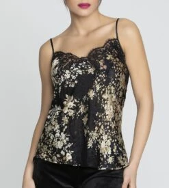 Caraco Déesse En Glam Or Glamour -Calida Soldes caraco deesse en glam or glamour 2