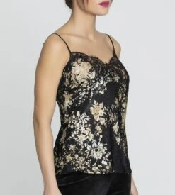 Caraco Déesse En Glam Or Glamour -Calida Soldes caraco deesse en glam or glamour 3