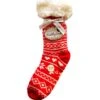 Chaussettes Fourrées Antiglisse 6650 Red