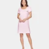 Eden Park Chemise De Nuit En Coton Brodé Mushy