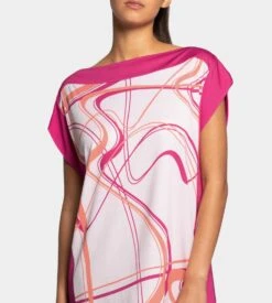 Chemise De Nuit En Modal Coloré Fushia / Orange 9 Chemise De Nuit En Modal Coloré Fushia / Orange -Calida Soldes chemise de nuit en modal colore pk011 fushia orange 4