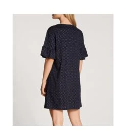 Calida Chemise De Nuit Favourites Dreams DARK LAPIS BLUE -Calida Soldes chemise de nuit favourites dreams 339 dark lapis blue 2