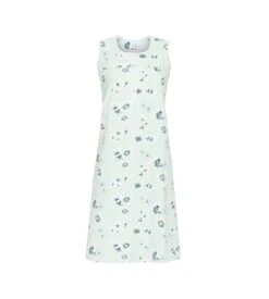 Chemise De Nuit Imprimé Floral Icegreen