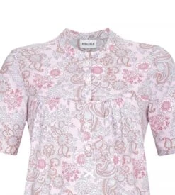 Chemise De Nuit Longue Cachemire Rosa