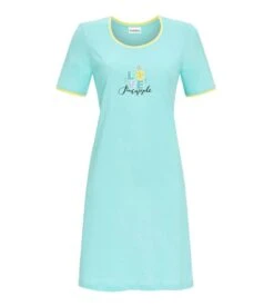 Chemise De Nuit Love Pineapple Mint