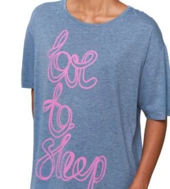 Triumph Chemise De Nuit Manches Courtes Blue Combination 6 Triumph Chemise De Nuit Manches Courtes Blue Combination -Calida Soldes chemise de nuit manches courtes 0032 blue combination 2