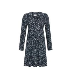 Solo Chemise De Nuit Manches Longues Dark Navy