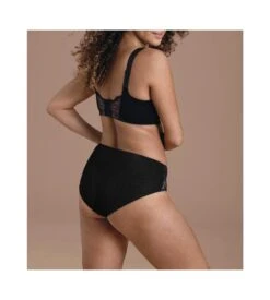 ANITA Culotte Haute Brodée Orely NOIR 7 ANITA Culotte Haute Brodée Orely NOIR -Calida Soldes culotte haute brodee orely noir 2