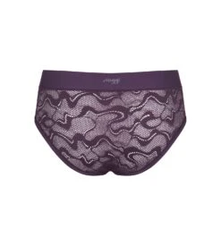 Sloggi Culotte Maxi Go Allround Lace Plum -Calida Soldes culotte maxi go allround lace 00dp plum 2