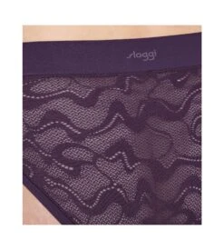 Sloggi Culotte Maxi Go Allround Lace Plum -Calida Soldes culotte maxi go allround lace 00dp plum 5