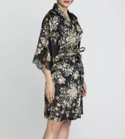 Déshabillé Déesse En Glam Or Glamour -Calida Soldes deshabille deesse en glam or glamour 2