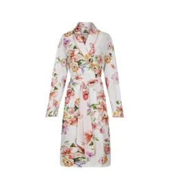 Déshabillé Imprimé Magie Florale OFF WHITE