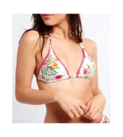 Banana Moon Haut Bikini Triangle Nuco Palmrose Ecru JZB11 9 Banana Moon Haut Bikini Triangle Nuco Palmrose Ecru JZB11 -Calida Soldes haut bikini triangle nuco palmrose ecru jzb11 2