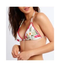 Banana Moon Haut Bikini Triangle Nuco Palmrose Ecru JZB11 10 Banana Moon Haut Bikini Triangle Nuco Palmrose Ecru JZB11 -Calida Soldes haut bikini triangle nuco palmrose ecru jzb11 3