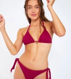 Banana Moon Haut Bikini Triangle Yero Santafe Cassis JYB45 -Calida Soldes haut bikini triangle yero santafe cassis jyb45 2