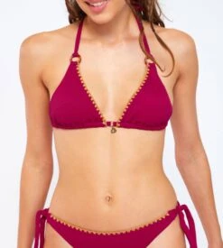 Banana Moon Haut Bikini Triangle Yero Santafe Cassis JYB45 -Calida Soldes haut bikini triangle yero santafe cassis jyb45 4