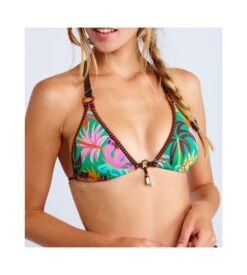 Banana Moon Haut De Bikini Liko Palmtropic Vert KAJ47