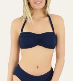 Haut Maillot Bandeau Grace MARINE 18 -Calida Soldes haut maillot bandeau grace marine 18 4