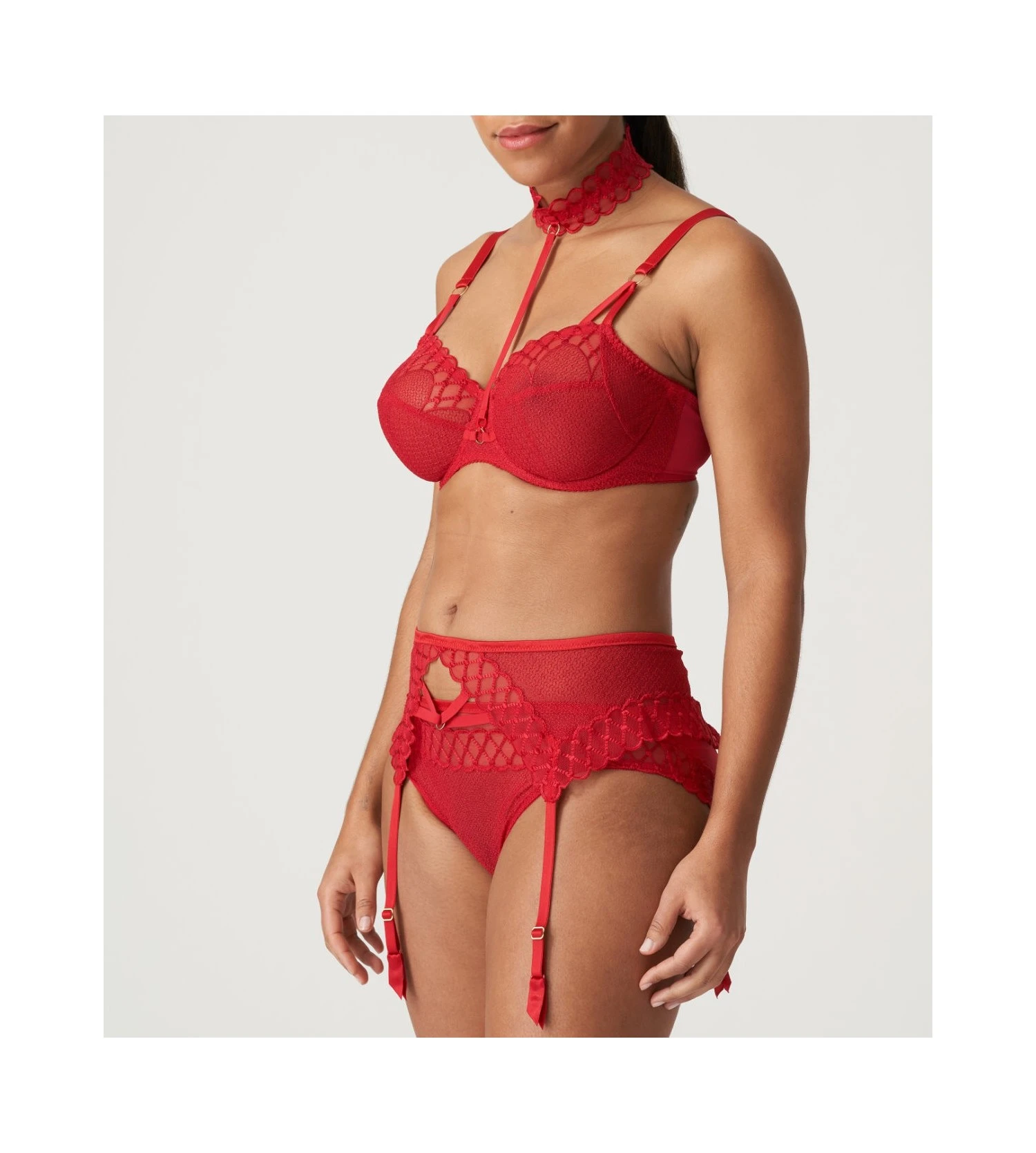 PRIMA DONNA Kit Harnais & Porte-jarretelles Vya Strawberry Kiss 3 PRIMA DONNA Kit Harnais & Porte-jarretelles Vya Strawberry Kiss – Image 3