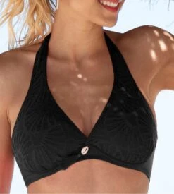 Haut De Bikini Armatures Triangle Bonnets Profonds LA MUSE DENTELLE Noir -Calida Soldes la muse dentelle haut mdb armature triangle 0005 noir noir 2