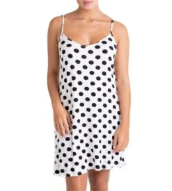 Liquette Femme Bretelles Fines Ecru