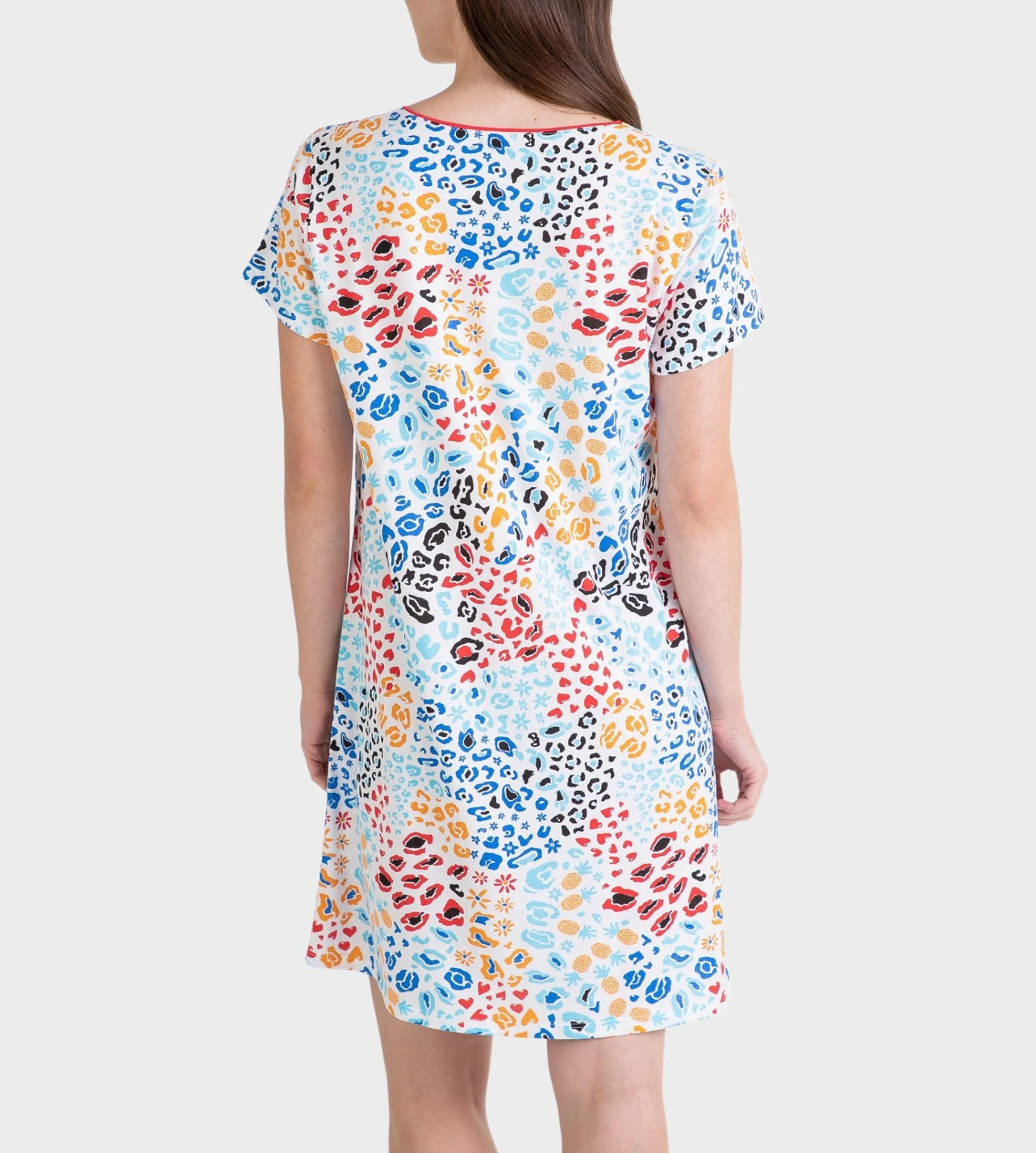 Liquette Manches Courtes Blanc 2 Liquette Manches Courtes Blanc – Image 2