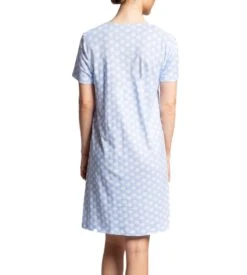 Liquette Manches Courtes Bleu Azur