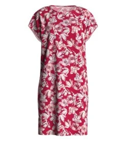 Calida Liquette Manches Courtes Blooming Nights Barberry Red