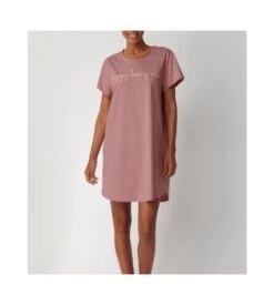 Triumph Liquette Lounge Me Cotton Tea Rose -Calida Soldes liquette manches courtes 1979 tea rose 3