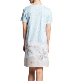 Liquette Manches Courtes Turquoise