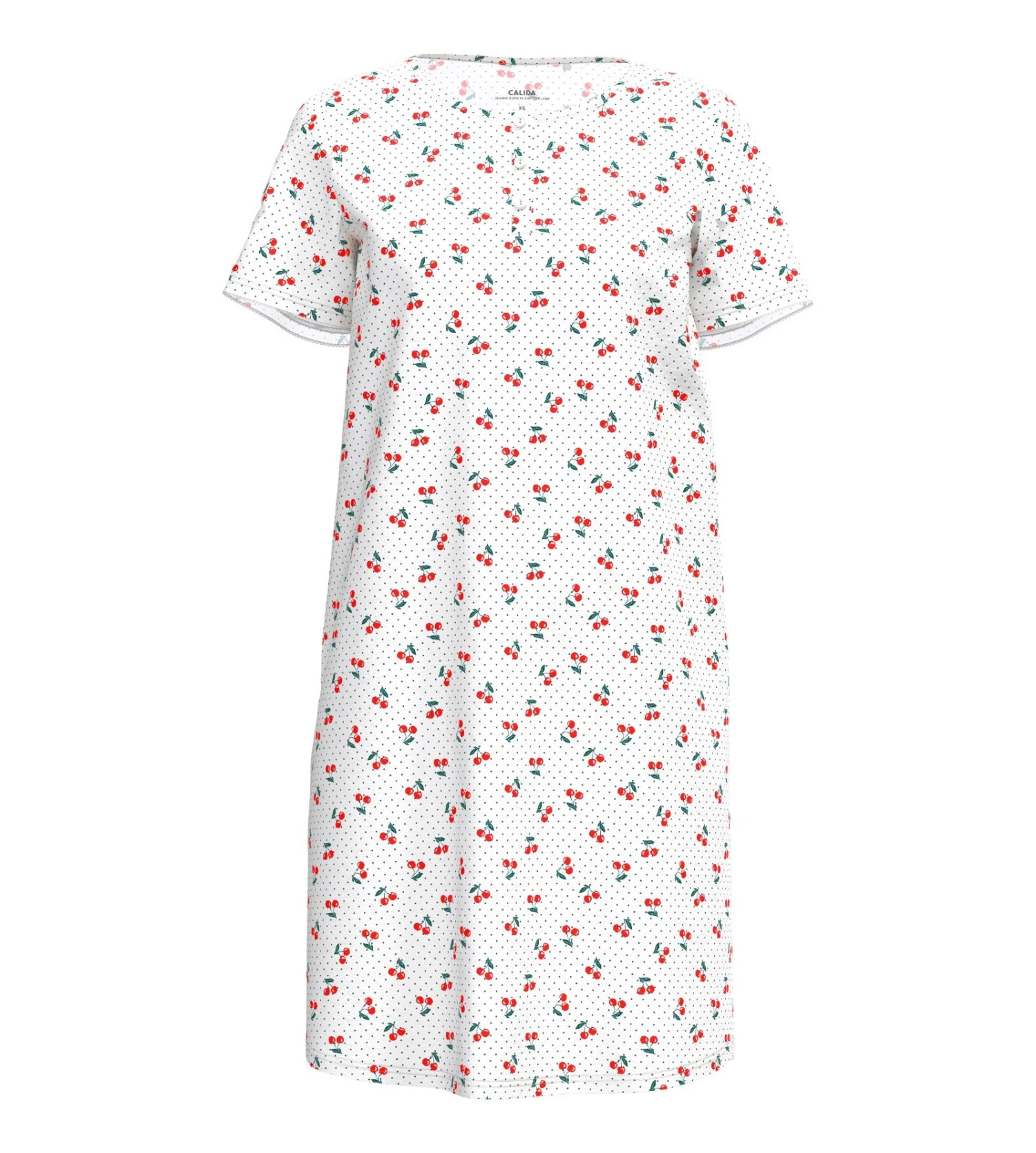 Calida Liquette Manches Courtes Fruity Dreams Red Glow 1 Calida Liquette Manches Courtes Fruity Dreams Red Glow