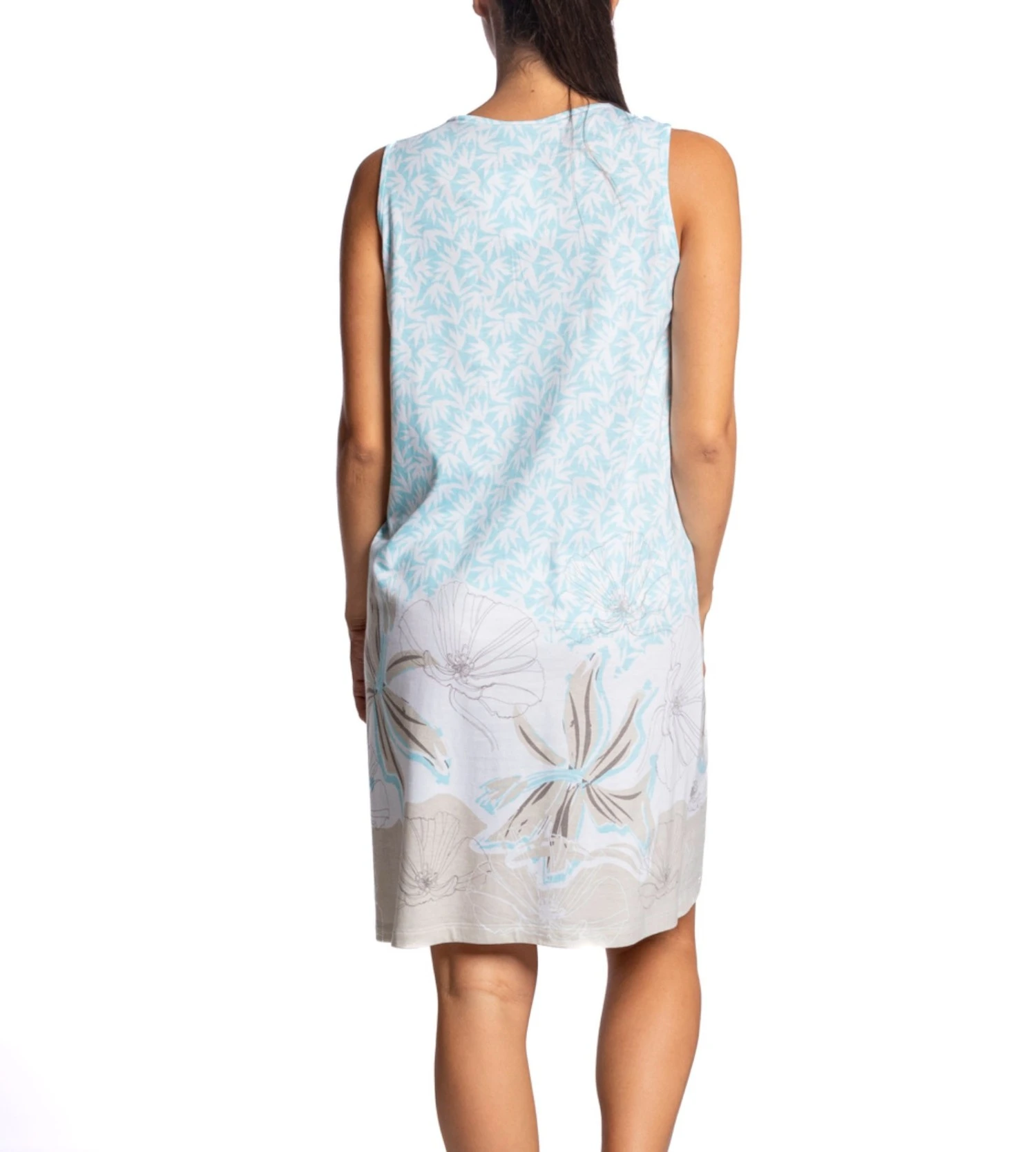 Liquette Sans Manches Turquoise 1 Liquette Sans Manches Turquoise