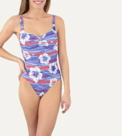 Maillot 1 Pièce Nageur Bandol 10 Bleu Turquoise