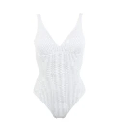 Maillot 1P En Crochet Dolce BLANC