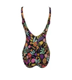 Maillot 1 Pièce Nageur La Muse En Fleurs Bouquet Radieux -Calida Soldes maillot 1p nageur la muse en fleurs 18054 bouquet radieux 3