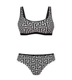 ANITA Maillot De Bain Brassière 2 Pièces Noir Blanc