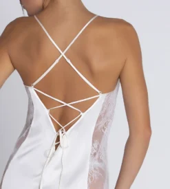 Nuisette Charme Soie Source Beauté Ecru / Nacre -Calida Soldes nuisette charme soie source beaute 0199 ecru nacre 4