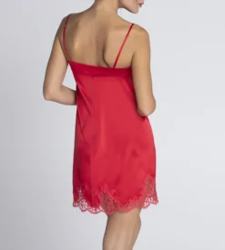 Nuisette Charme Splendeur Soie ROUGE 10 Nuisette Charme Splendeur Soie ROUGE -Calida Soldes nuisette charme splendeur soie rouge 3