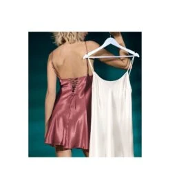 Nuisette En Satin Laçage Dos PETAL -Calida Soldes nuisette en satin lacage dos petal 3