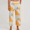 Calida Pantalon 7/8 Pour Femme 100% Nature Dreams Amber Yellow