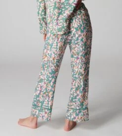 Simone Perele Pantalon En Viscose SONGE Imprimé Récif -Calida Soldes pantalon en viscose songe imprime recif 152 3