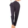 Pantalon Jogging En Viscose MARINE