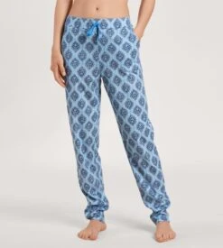 Calida Pantalon Long Pour Femme Azurit Blue -Calida Soldes pantalon long pour femme 474 azurit blue 2