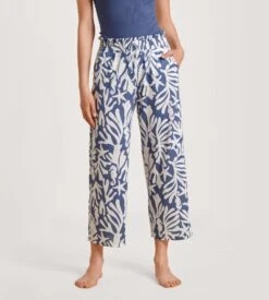 Calida Pantalon Favourites Coast Marine Water Blue -Calida Soldes pantalon pour femme 427 marine water blue 4