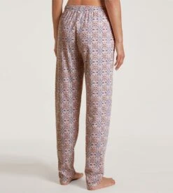 Calida Pantalon Pour Femme Imprimé Pink Amethyst -Calida Soldes pantalon pour femme imprime 294 pink amethyst 2